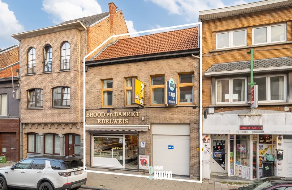 Handelspand met woonst te koop in AALST