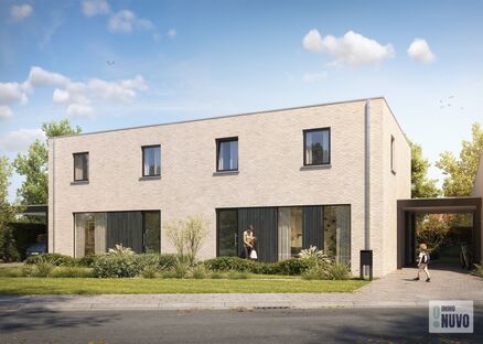 Nieuwbouw woning te koop in Erembodegem